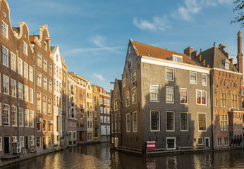 Fototapeta na wymiar Canal houses