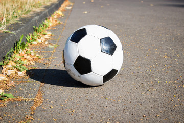 Fu&szlig;ball Stra&szlig;e