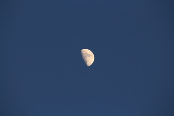 Mond am Himmel
