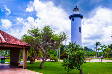 Punta Higuero Light lighthouse in rincon puerto rico