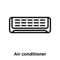 air conditioner icons isolated on white background. Modern and editable air conditioner icon. Simple icon vector illustration.