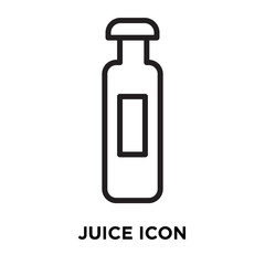juice icon on white background. Modern icons vector illustration. Trendy juice icons