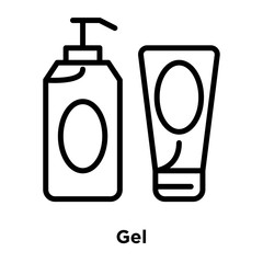 gel icons isolated on white background. Modern and editable gel icon. Simple icon vector illustration.