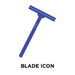 Blade icon vector isolated on white background, Blade sign