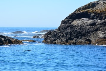 Rocky coastline