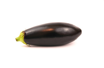 Benefits of Eggplant or Italian Eggplant..Eggplant on white background.