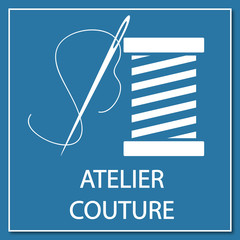 Logo atelier couture. © Scriblr