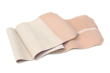 Waist slimming belt isolated on white