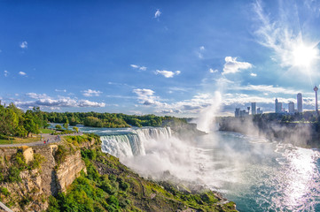 Niagara falls landscape