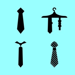 Fototapeta premium peace vector icons set. tie in this set