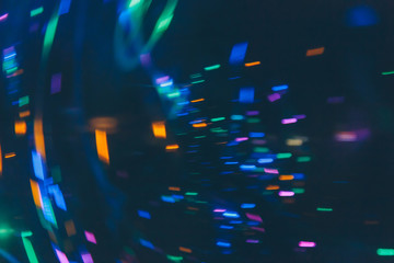 background with multicolored sparks