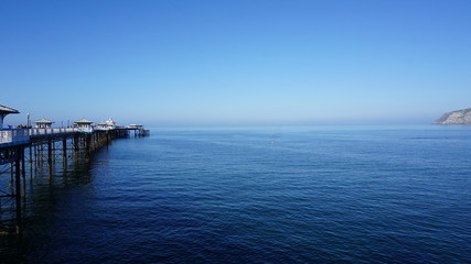 Llandudno Pier in Wales