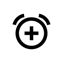 Add alarm icon. Element of web icon for mobile concept and web apps. Thin line Add alarm icon can be used for web and mobile