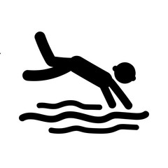 Water Sport icon vector isolated on white background, Water Sport sign