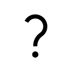question mark icon. Element of web icon for mobile concept and web apps. Thin line question mark icon can be used for web and mobile