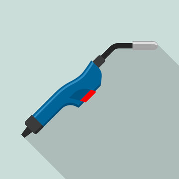 Welder tool for work icon. Flat illustration of welder tool for work vector icon for web design