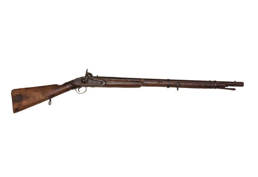 Vintage Musket From The Civil War