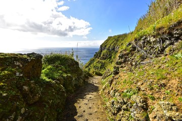 Azoren - Sao Miguel - Rocha da Relva Wanderweg