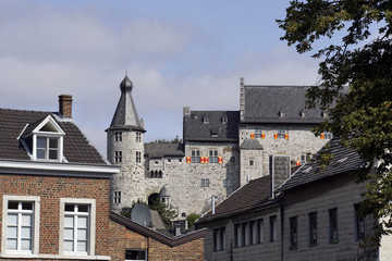 Burg Stolberg über der historischen Altstadt