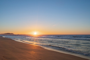 Sunrise over the ocean, NSW, Australia