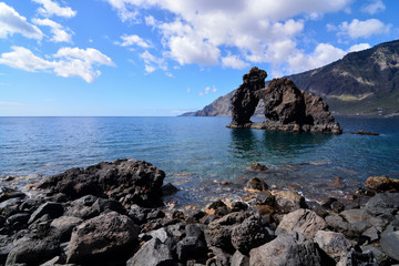 Roque de Bonanza beach in El Hierro