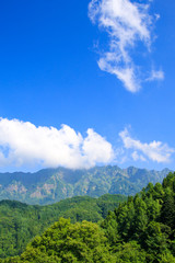 大望峠からの戸隠連峰