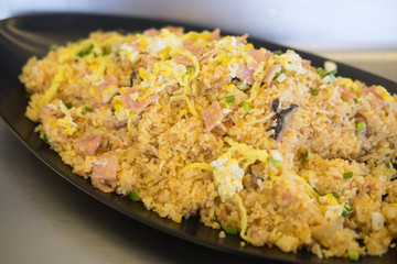 Plate of fried rice