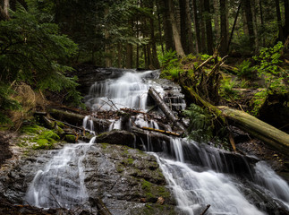 Waterfall on the Liberty Lake Loop in Washington