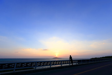 宮古島の景色(世渡橋からの眺め)