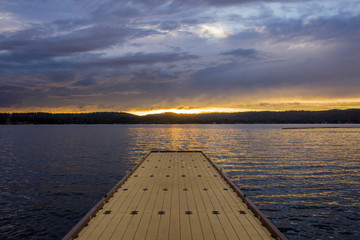 Dock in McCall Idaho