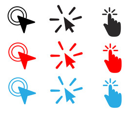 set double click filled vector icon. mouse double click icon on white background. flat style. double click icon symbol for your web site design, logo, app, UI.