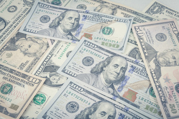 Dollar bank background.