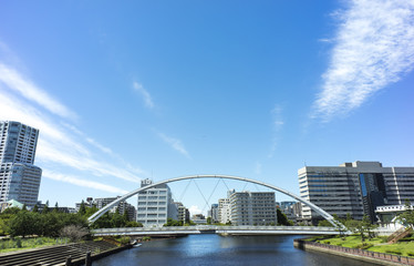 運河のある風景