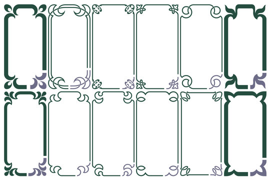 Abstract corner for decoration promotional items.