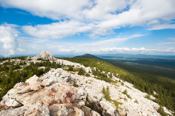 beautiful mountains in Russia