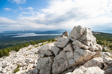 beautiful mountains in Russia