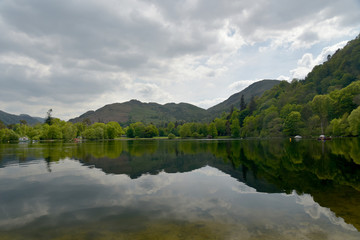 The top of Ullswater at Glenridding, English Lake District