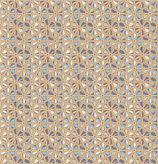 Color geometric ornaments. Set of seamless patterns for web, textile and wallpapers, abstract background. Fabric texture design.