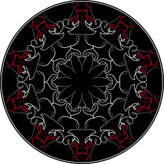 Pinstripe M_1609004 Circular