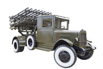 the military machine of world war II, the arms of the Soviet Union, missile, multiple rocket...