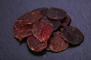 Dry beef meat