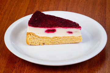 Delicious raspberry souffle