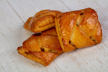 Delicious puff pastry