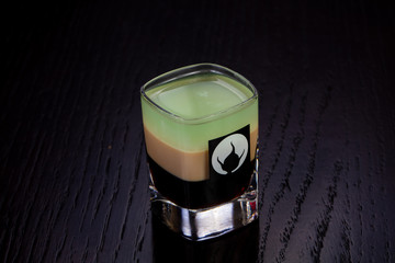 Delicious absinthe cocktail