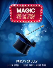 magic show - obrazy, fototapety, plakaty
