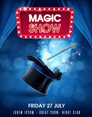 Poster magic show © mollicart