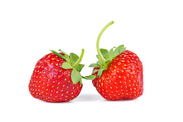 Uncultivated strawberries