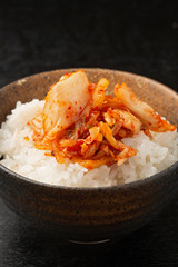 キムチとご飯