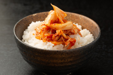 キムチとご飯