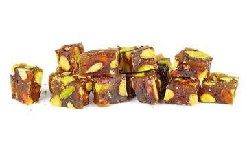 Small pieces of oriental sweets